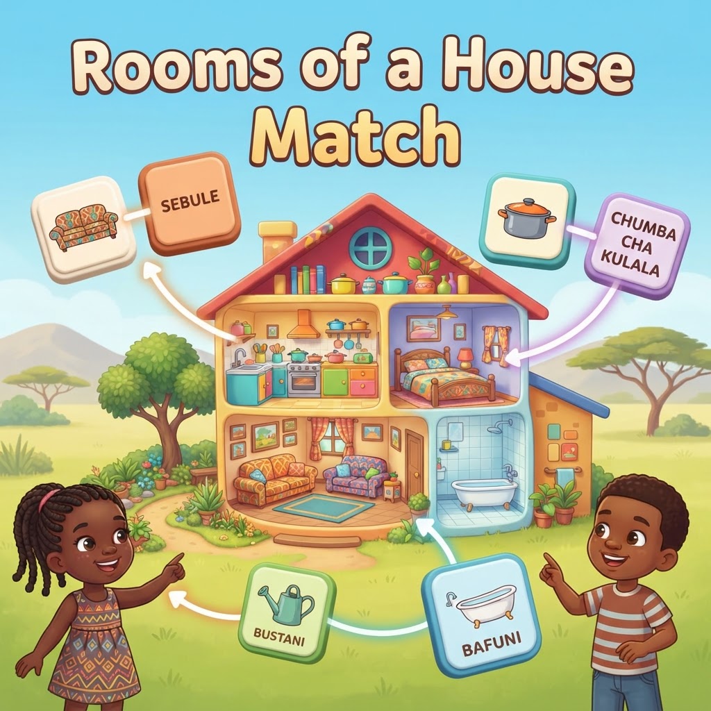 Rooms of a House Match