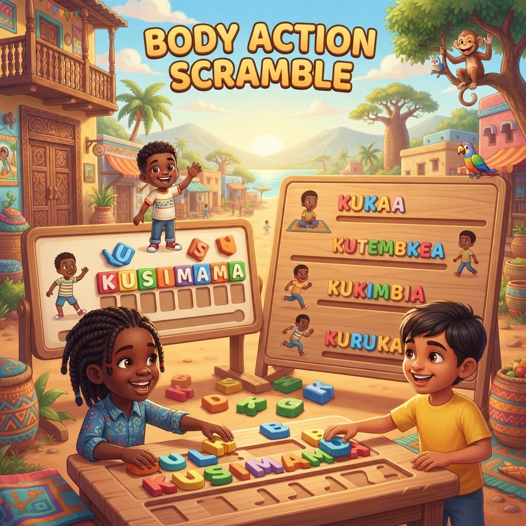 Body Action Scramble