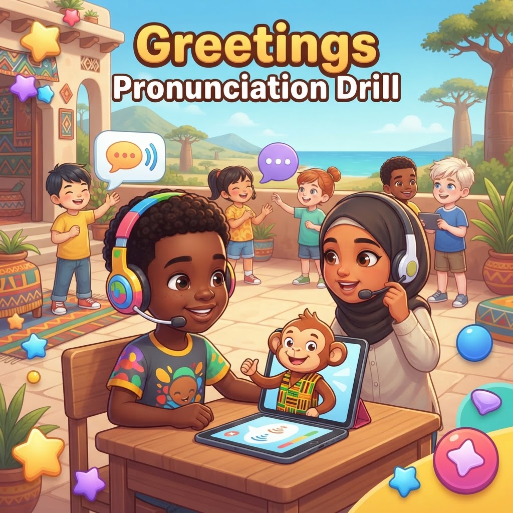 Greetings Pronunciation Drill