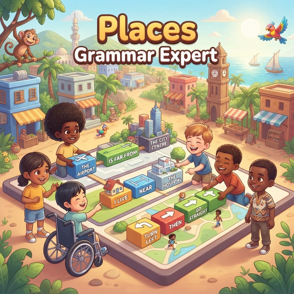 Places Grammar Expert