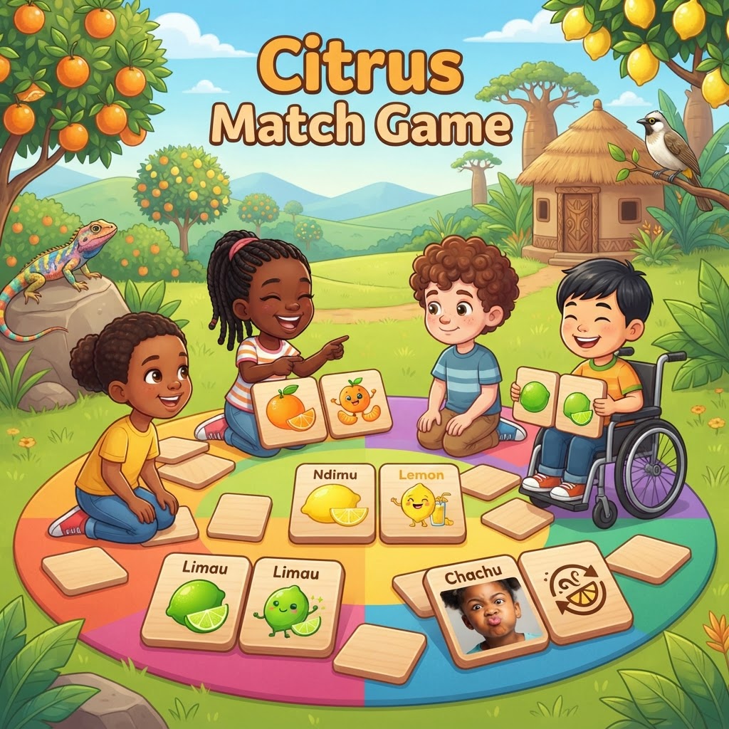 Citrus Match Game