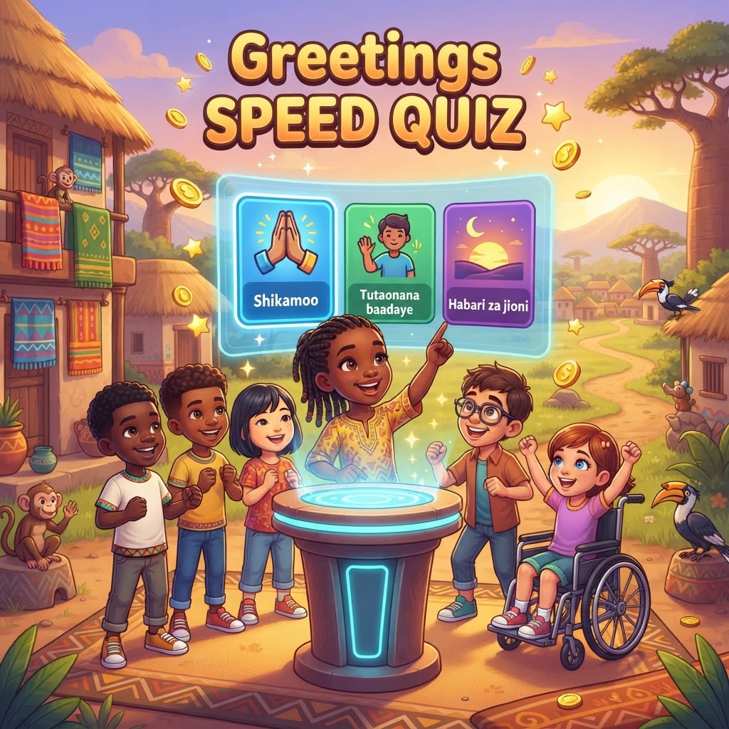 Greetings Speed Quiz
