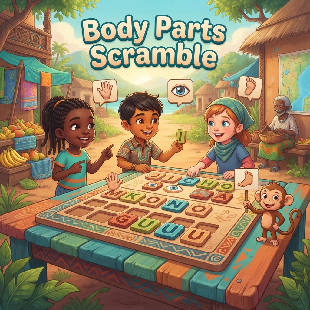 Body Parts Scramble