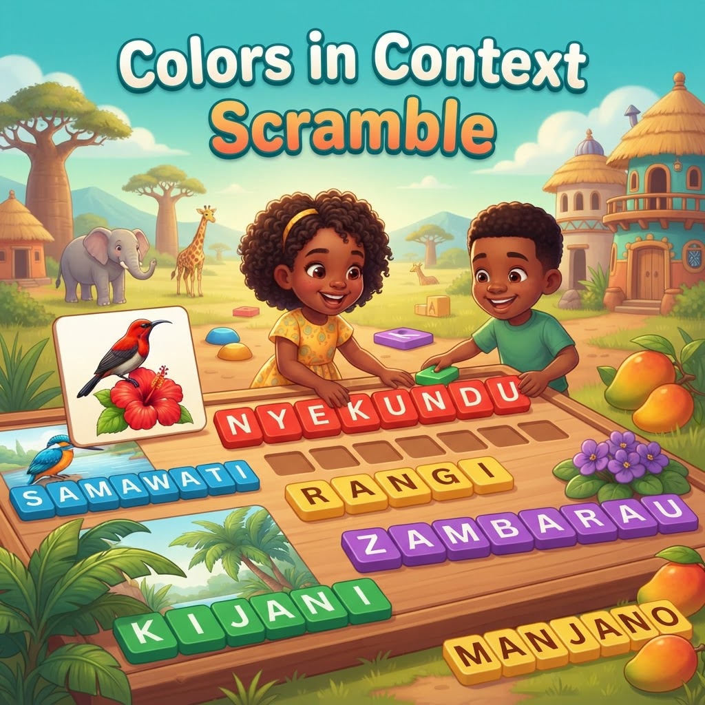 Colors in Context Scramble