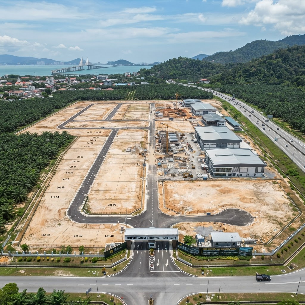 Industrial Land in Simpang Ampat — photo 6 of 8