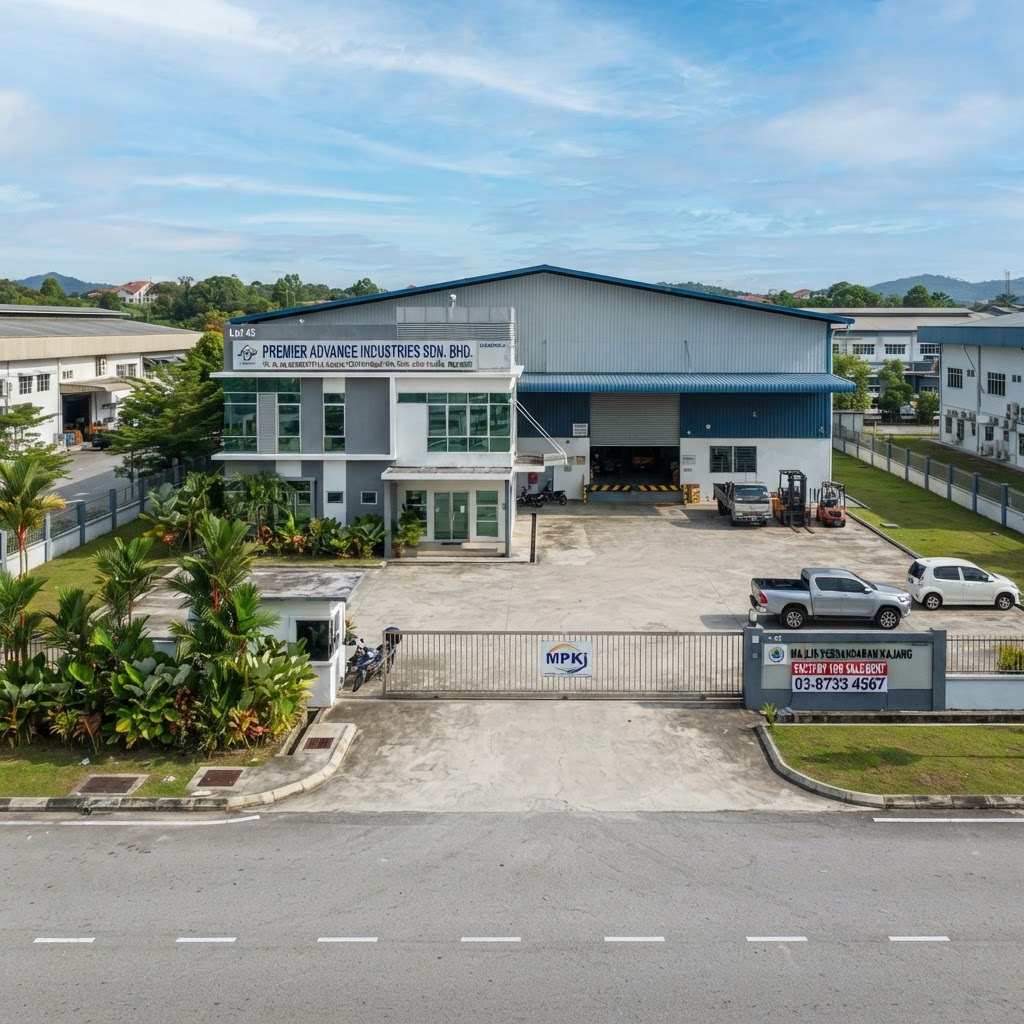 Detached Factory for rent in Kajang, Selangor, Malaysia — 57,273 sqft (freehold)