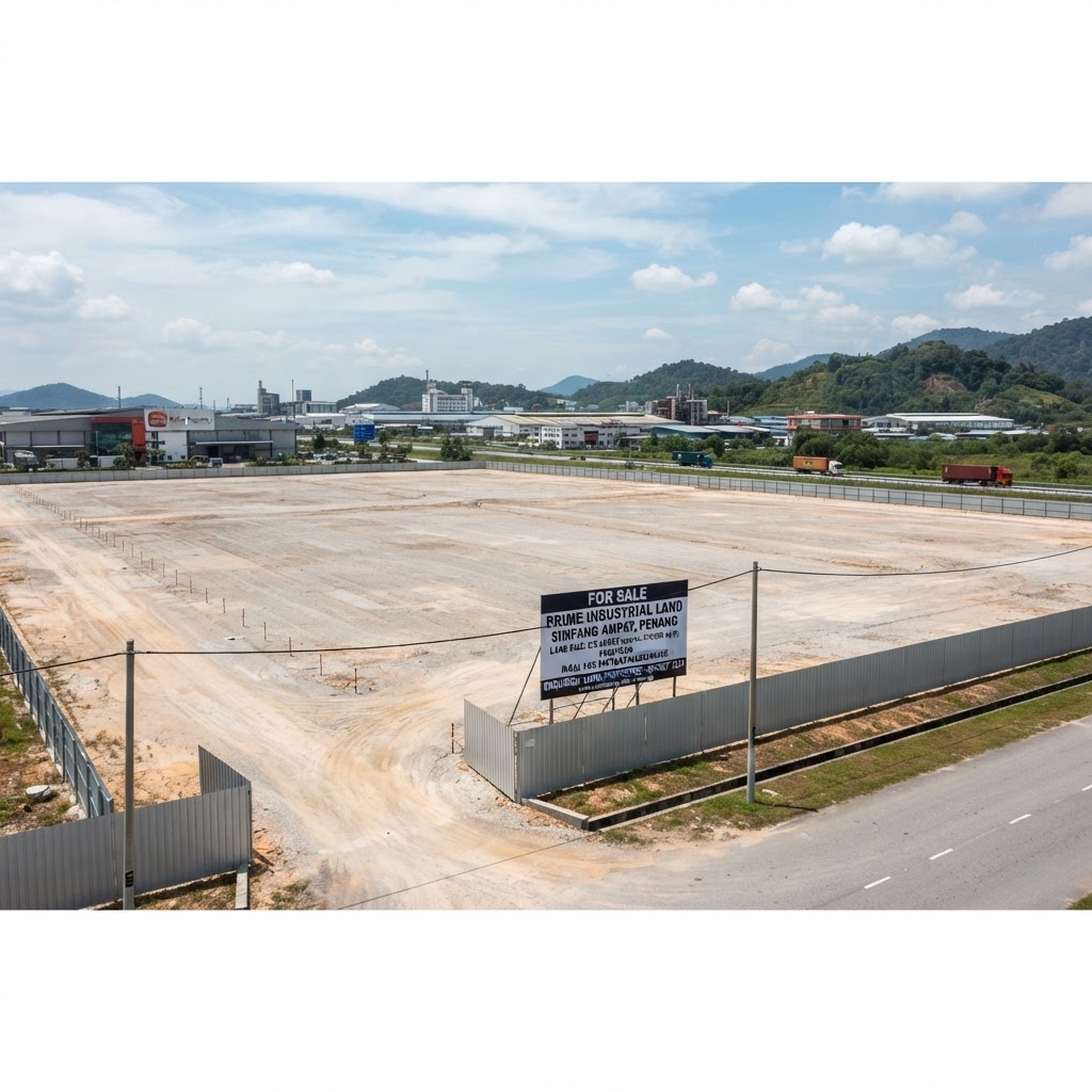 Industrial Land in Simpang Ampat — photo 3 of 8