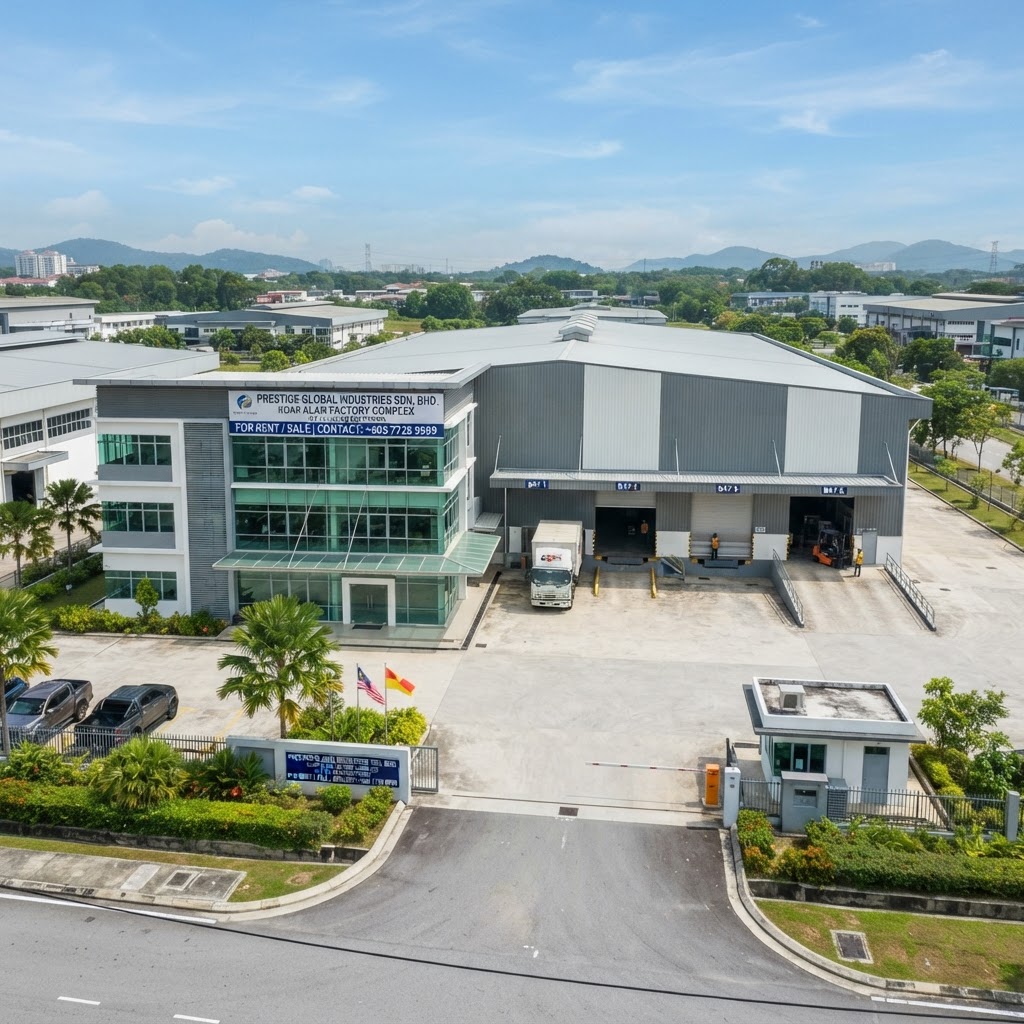 detached factory for rent in Shah Alam, Selangor, Malaysia — 92,615 sqft