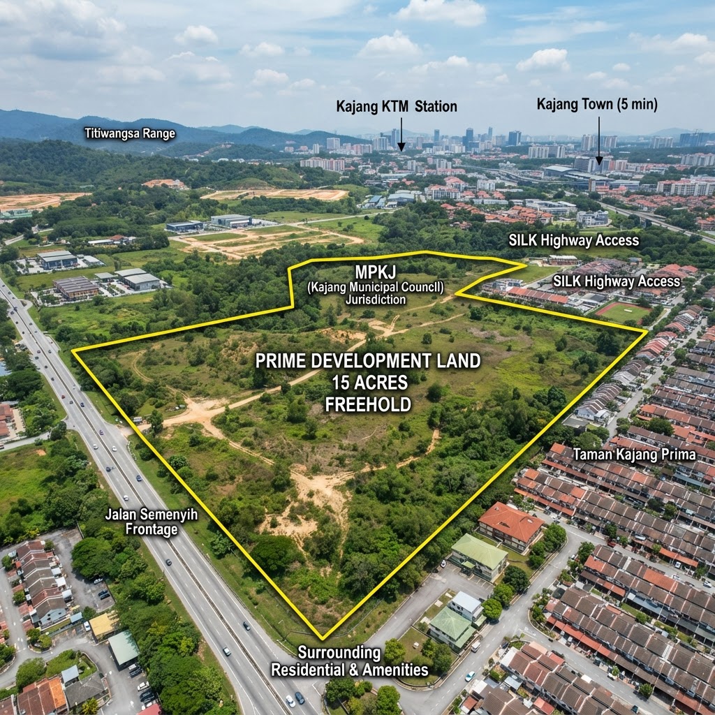 development land for sale in Kajang Municipal Council, Selangor, Malaysia
