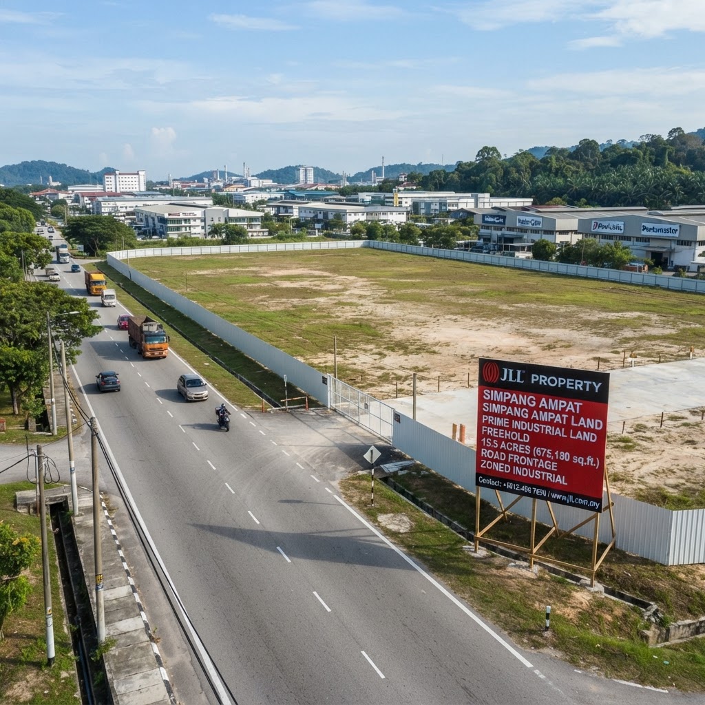 Industrial Land for sale in Simpang Ampat, Penang, Malaysia