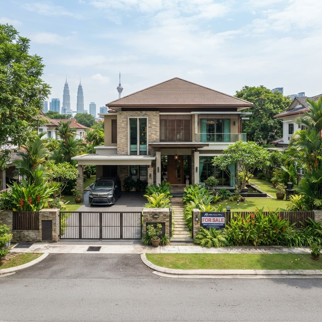Bungalow for sale in Kuala Lumpur, Kuala Lumpur, Malaysia — 8,832 sqft (freehold)