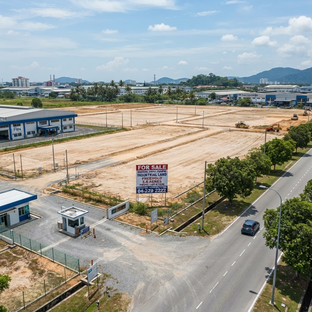 Industrial Land in Simpang Ampat — photo 7 of 8