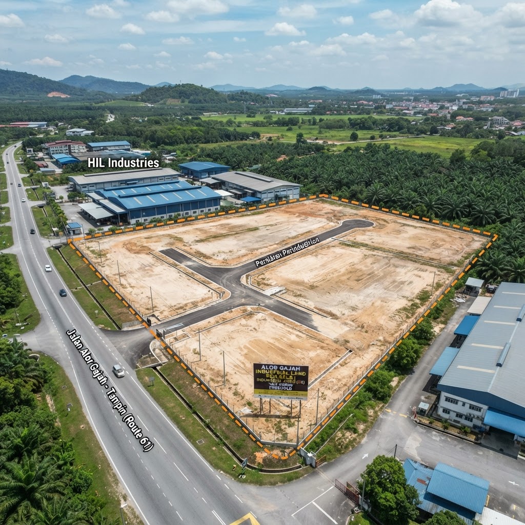 Industrial Land for sale in Alor Gajah, Melaka, Malaysia