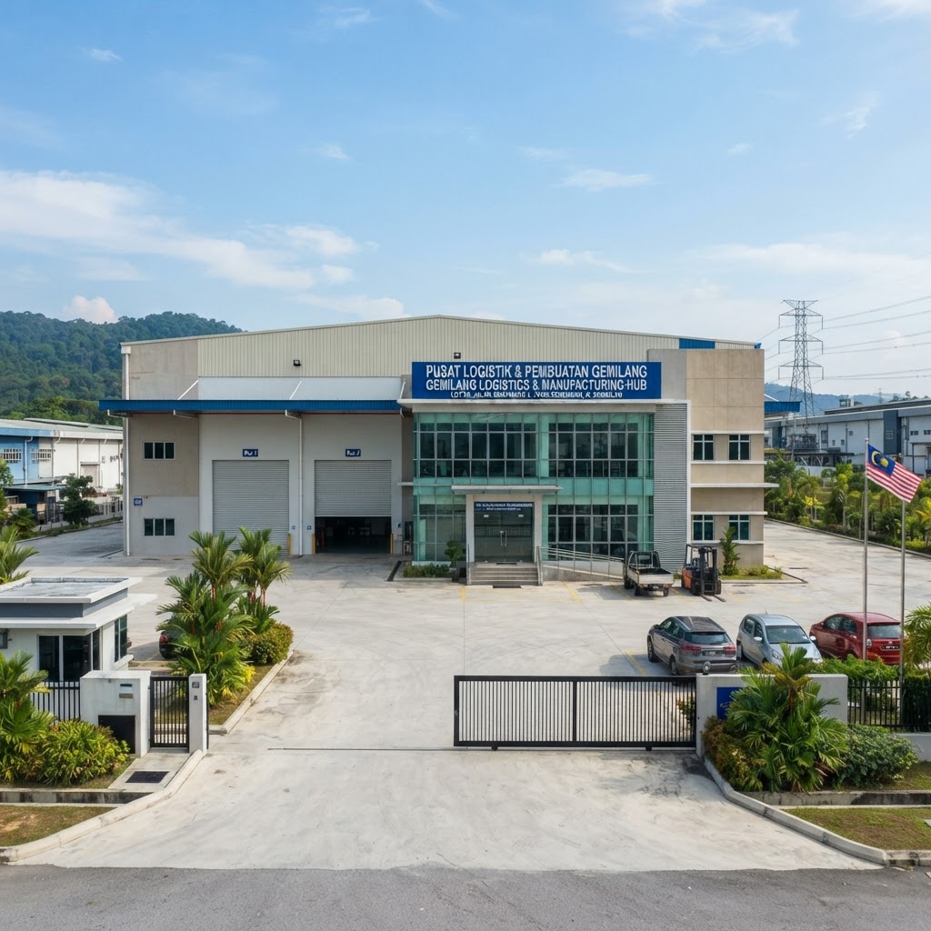 detached factory for rent in Seremban, Negeri Sembilan, Malaysia — 44,500 sqft