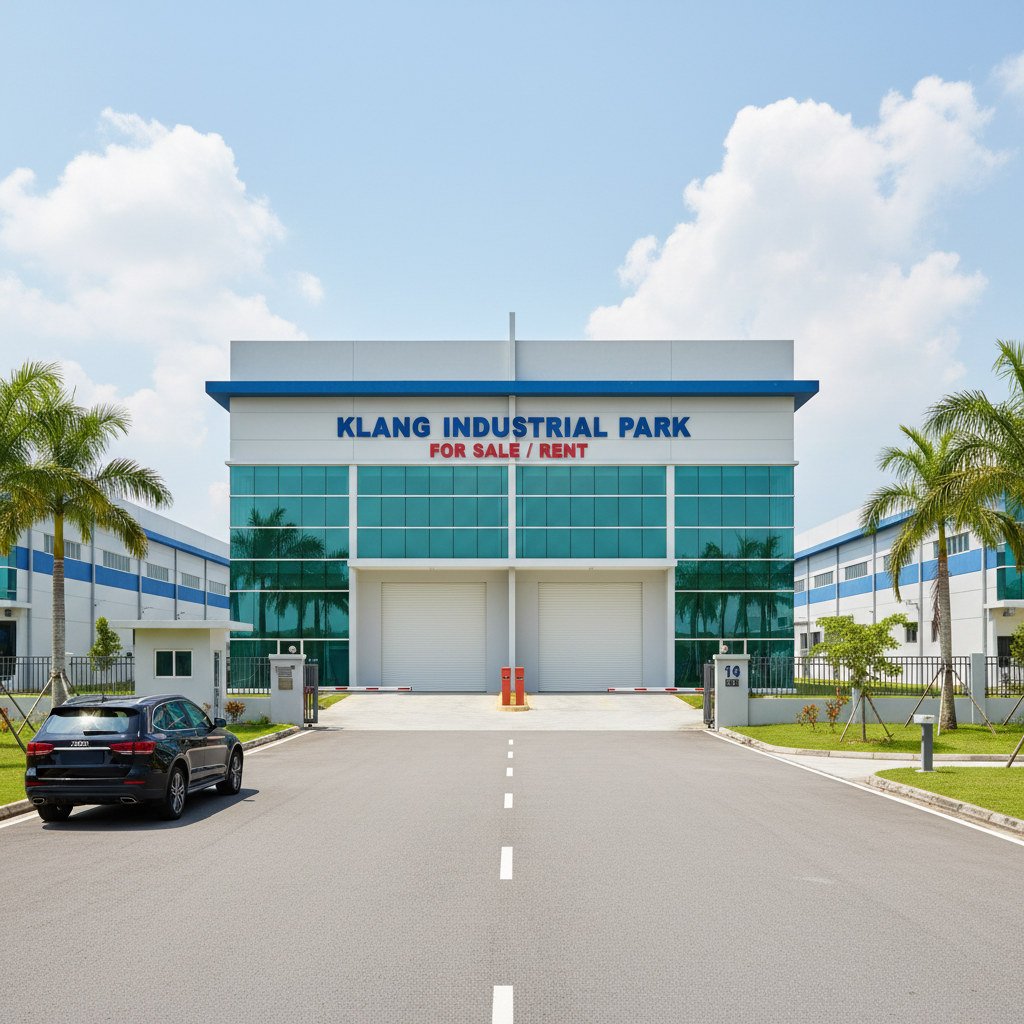 Semi-D Factory for sale in Klang, Selangor, Malaysia — 13,080 sqft (freehold)