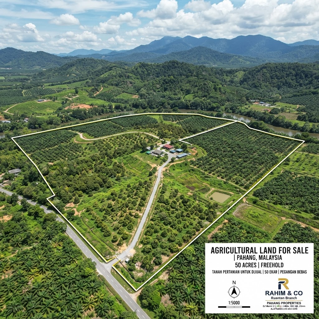 Agricultural Land for sale in Raub, Pahang, Malaysia