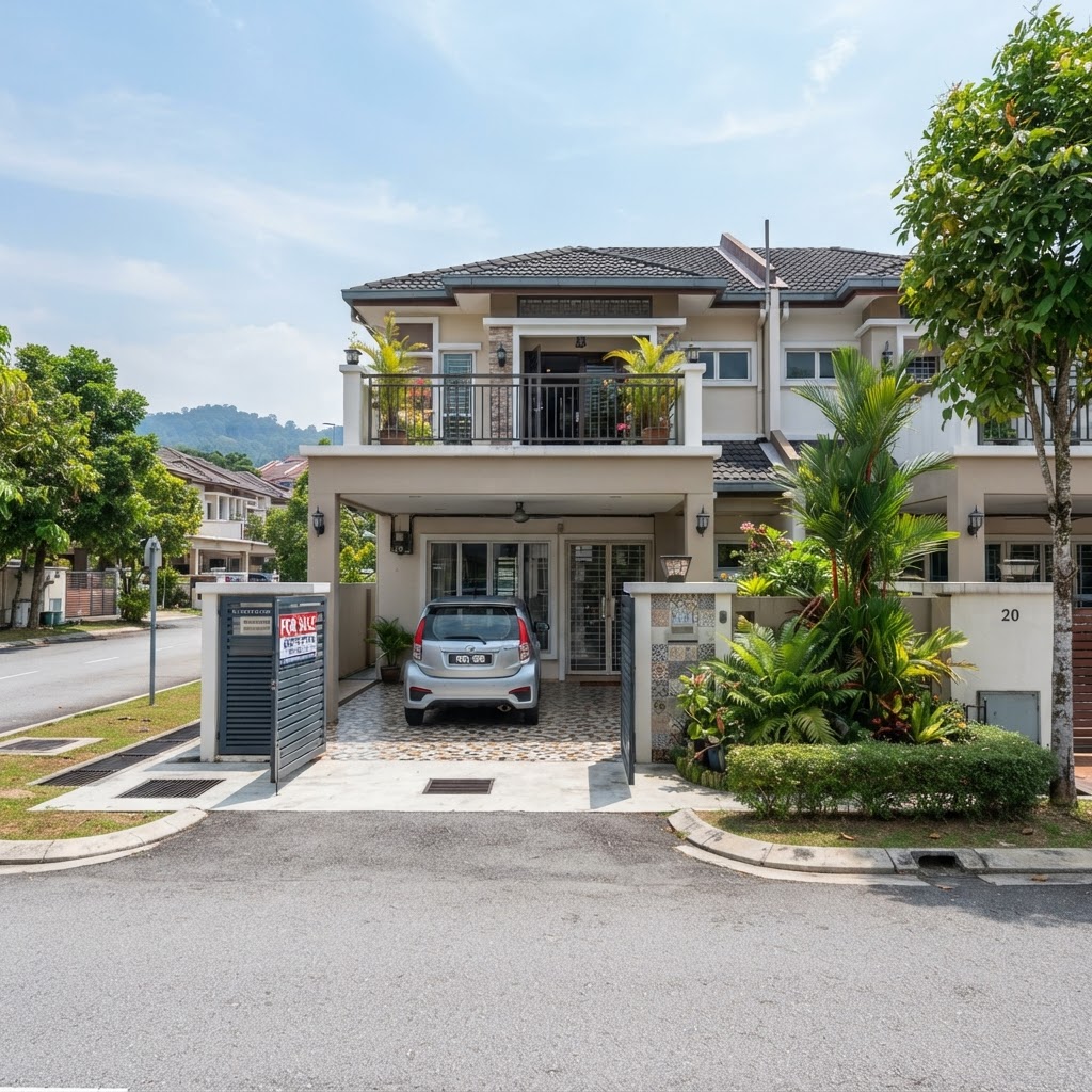 Terrace House for sale in Ampang Jaya Municipal Council, Selangor, Malaysia — 2,107 sqft