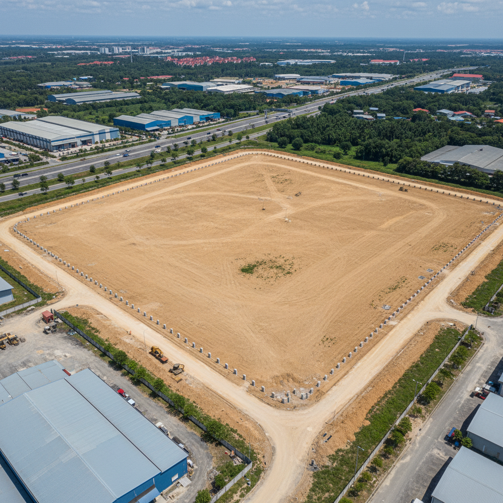Industrial Land for sale in Puchong, Selangor, Malaysia (leasehold)