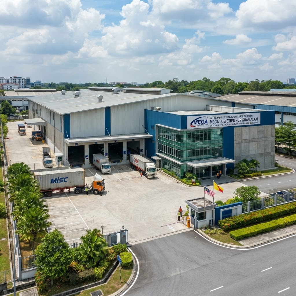 Warehouse for sale in Shah Alam, Selangor, Malaysia — 22,200 sqft