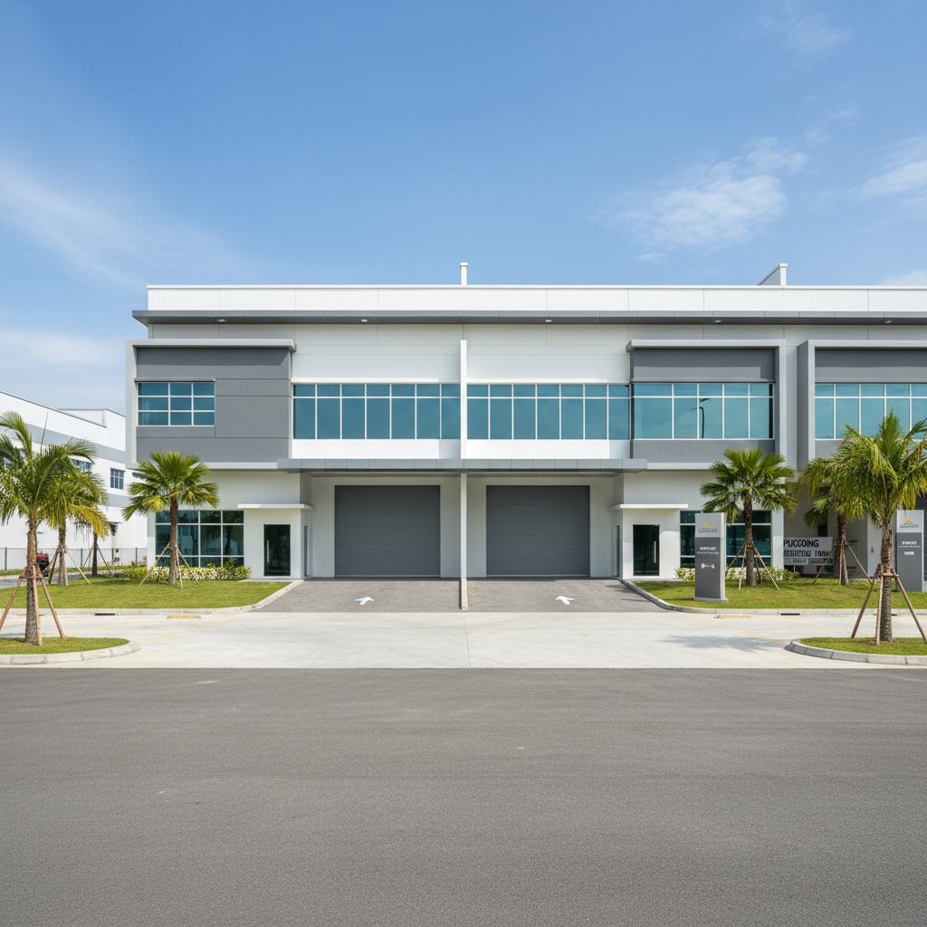 Semi-D Factory for Rent in Puchong, Selangor — 6,200 sqft Freehold | 150A Power|半独立式工厂出租于巴空 — 6,200平方尺永久地契 | 150A电供