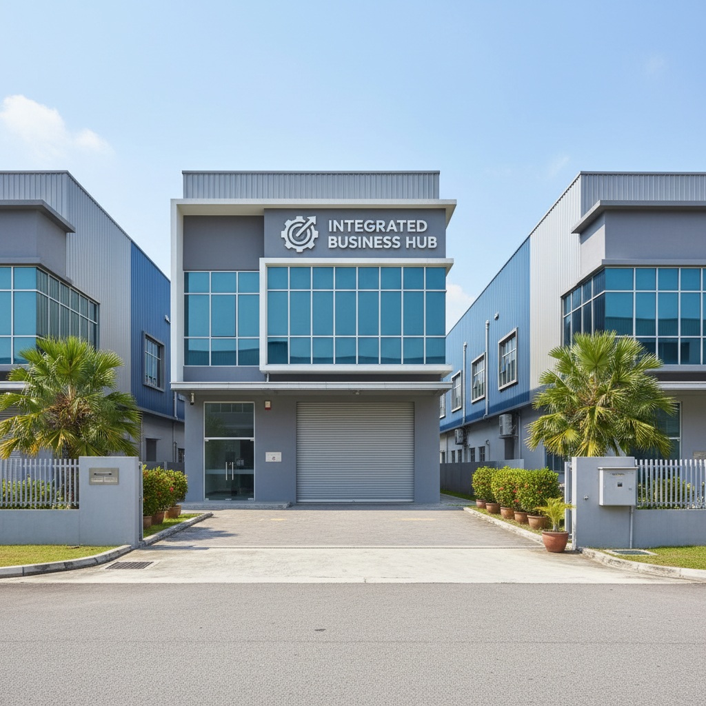 3 Storey Semi-D Factory for Rent in Bukit Jelutong, Shah Alam