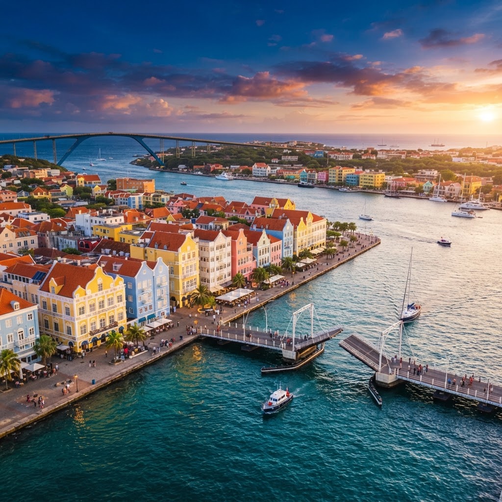 Curaçao City Church — Willemstad waterfront