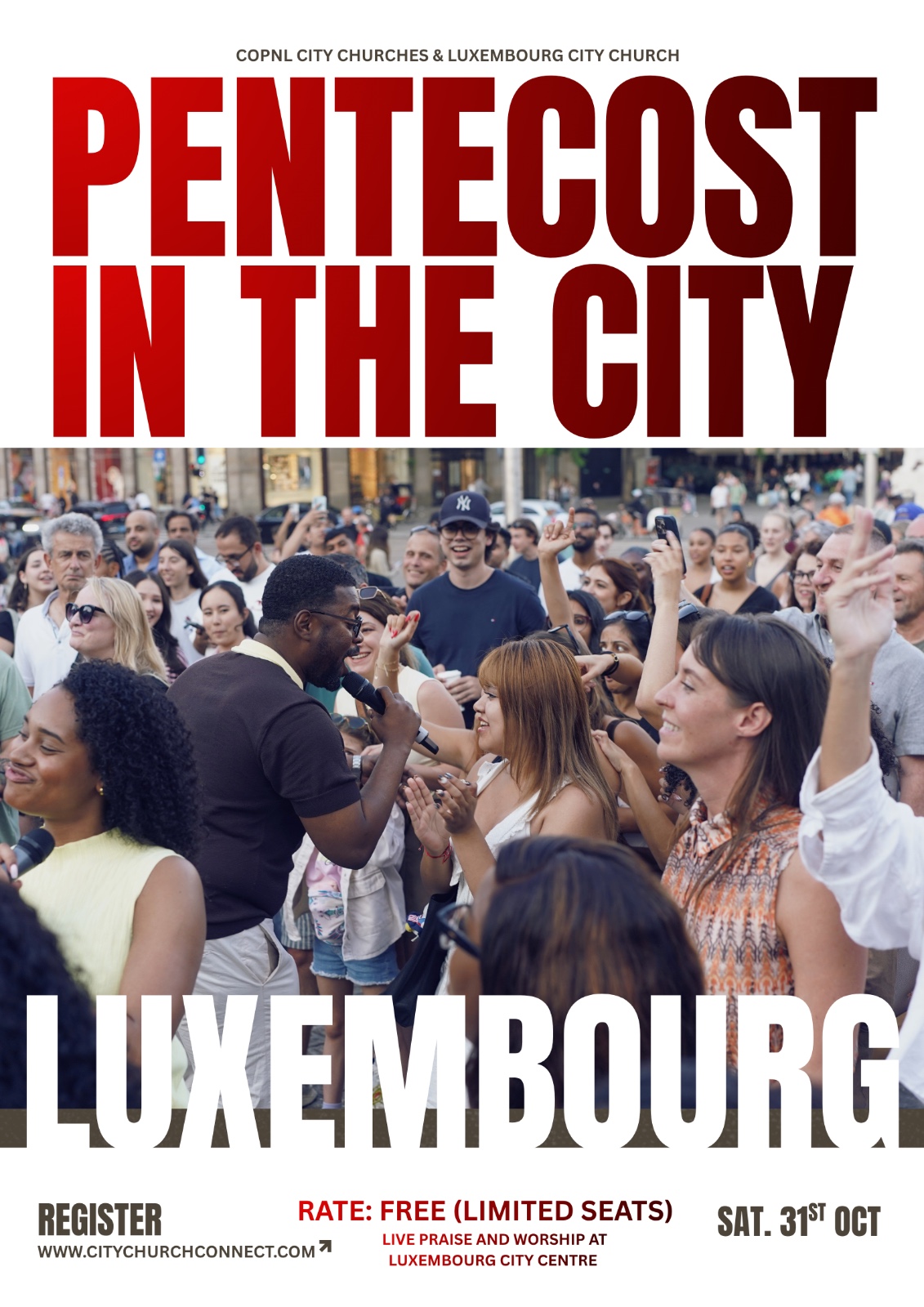 Pentecost in the City — Luxembourg