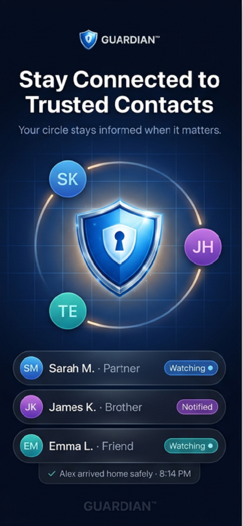 Stay Connected to Trusted Contacts
