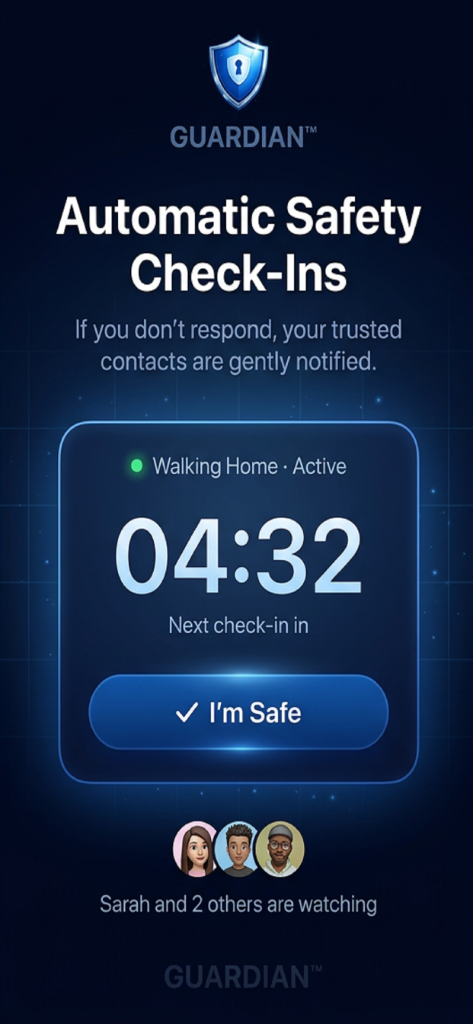 Automatic Safety Check-Ins