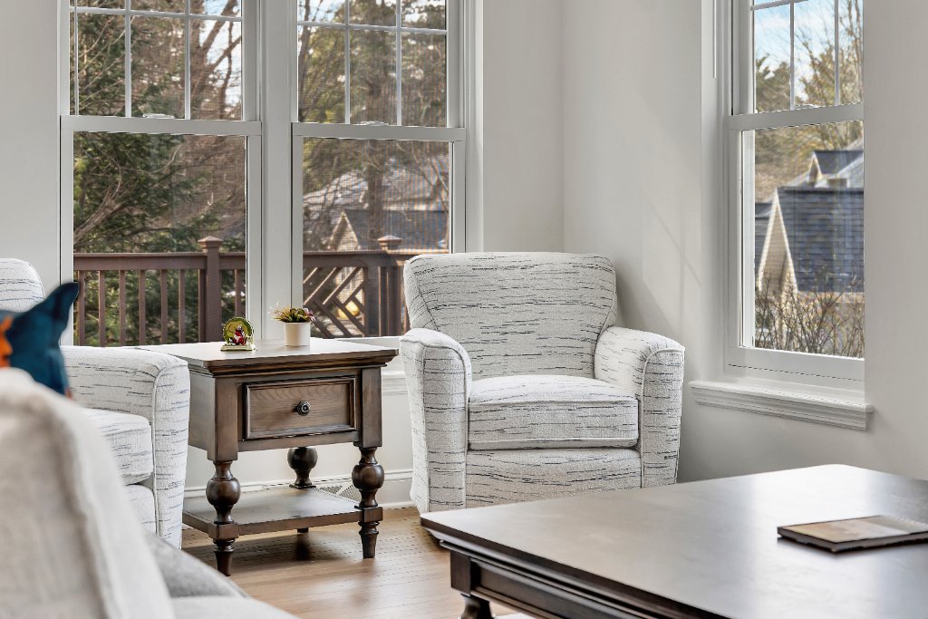AirBnB Living Room Chairs