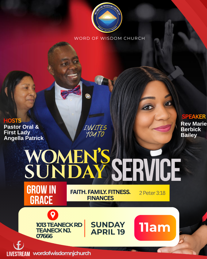 Women's Sunday Service April 19 - Word of Wisdom Church