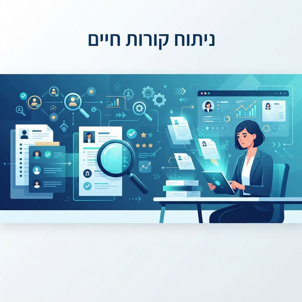 ניתוח קורות חיים אוטומטי: בין יעילות לשיקול דעת אנושי