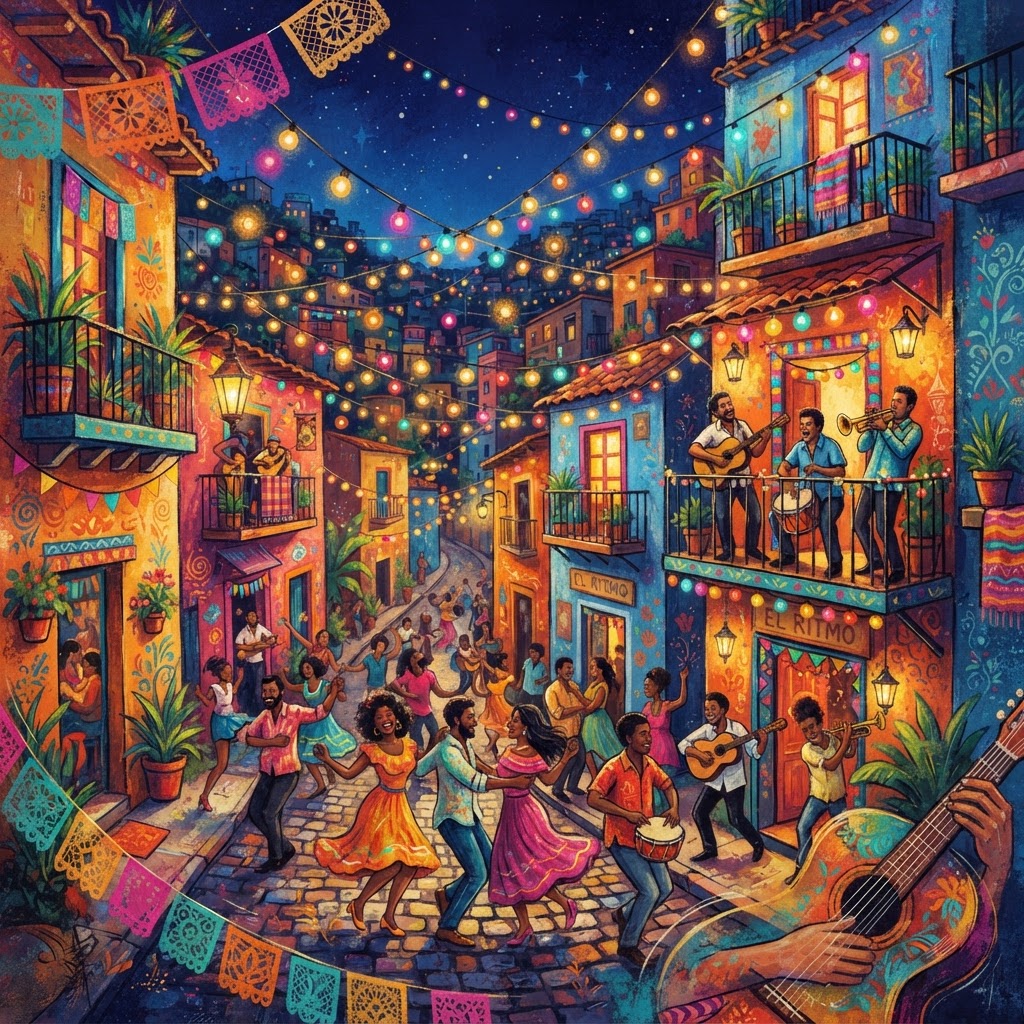 Flickering Lights Of The Barrio