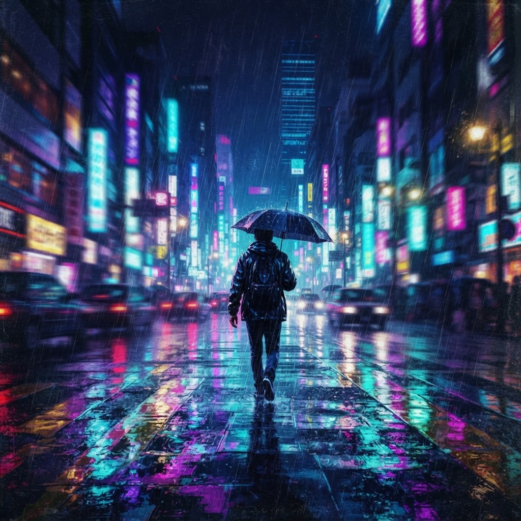 Echoes In The Neon Rain