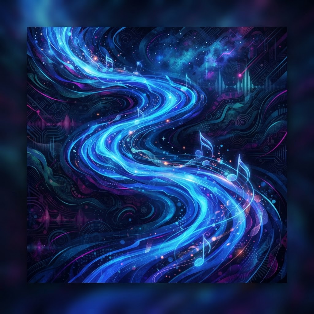 Gliding Through The Cobalt Veins
