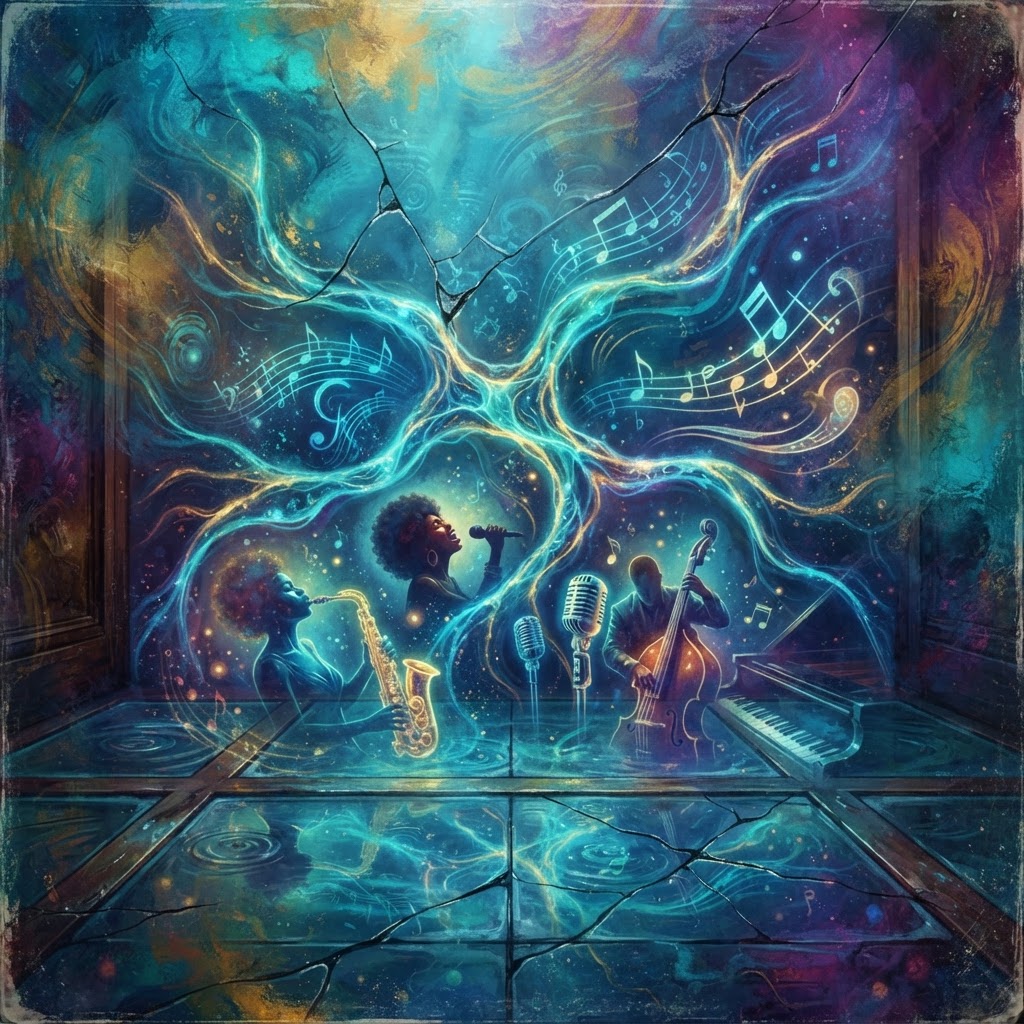 Saltwater Veins Beneath Glass Floors