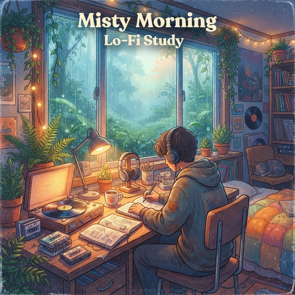 Misty Morning Lo-Fi Study