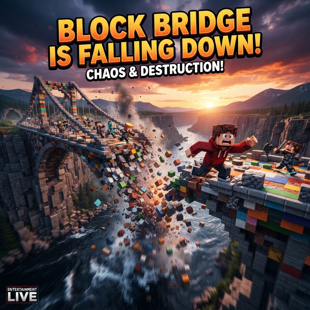 Block Bridge is falling down 