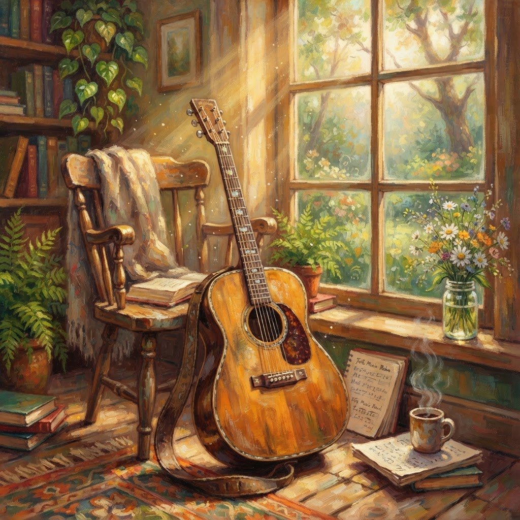 Gentle Morning Sunlight Acoustic Folk