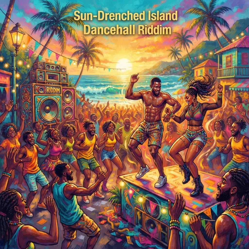 Sun-Drenched Island Dancehall Riddim