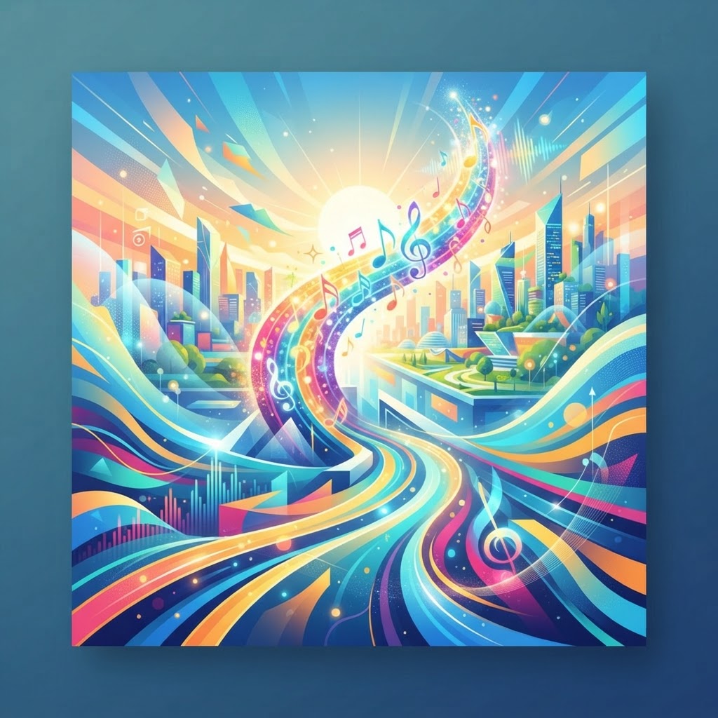 Bright Future Upbeat Corporate