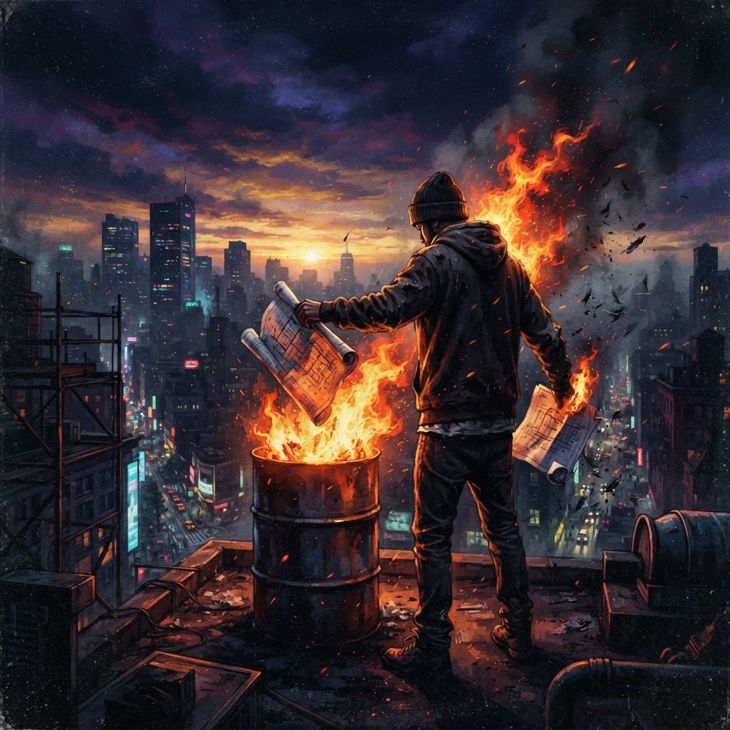 Burning The Blueprint Before Dawn