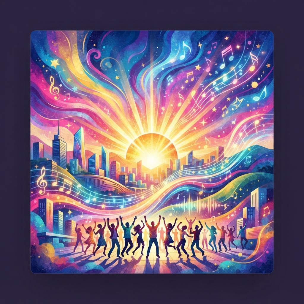 Rising Sun Inspiring Pop