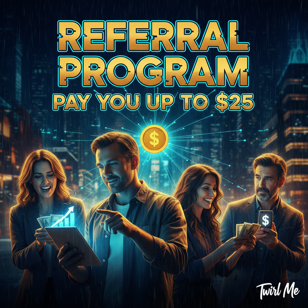 Referral Program Pay You Up to $25