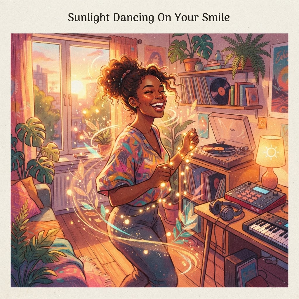 Sunlight Dancing On Your Smile