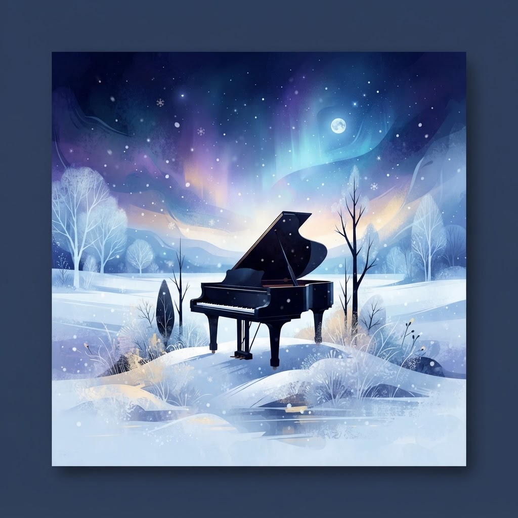 Quiet Winter Solitude Minimal Piano