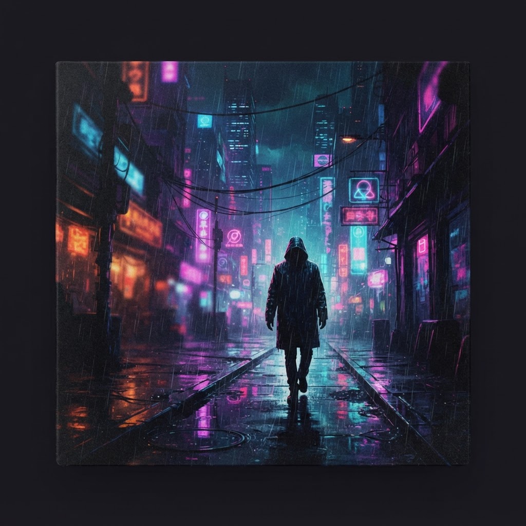 Echoes In The Neon Rain