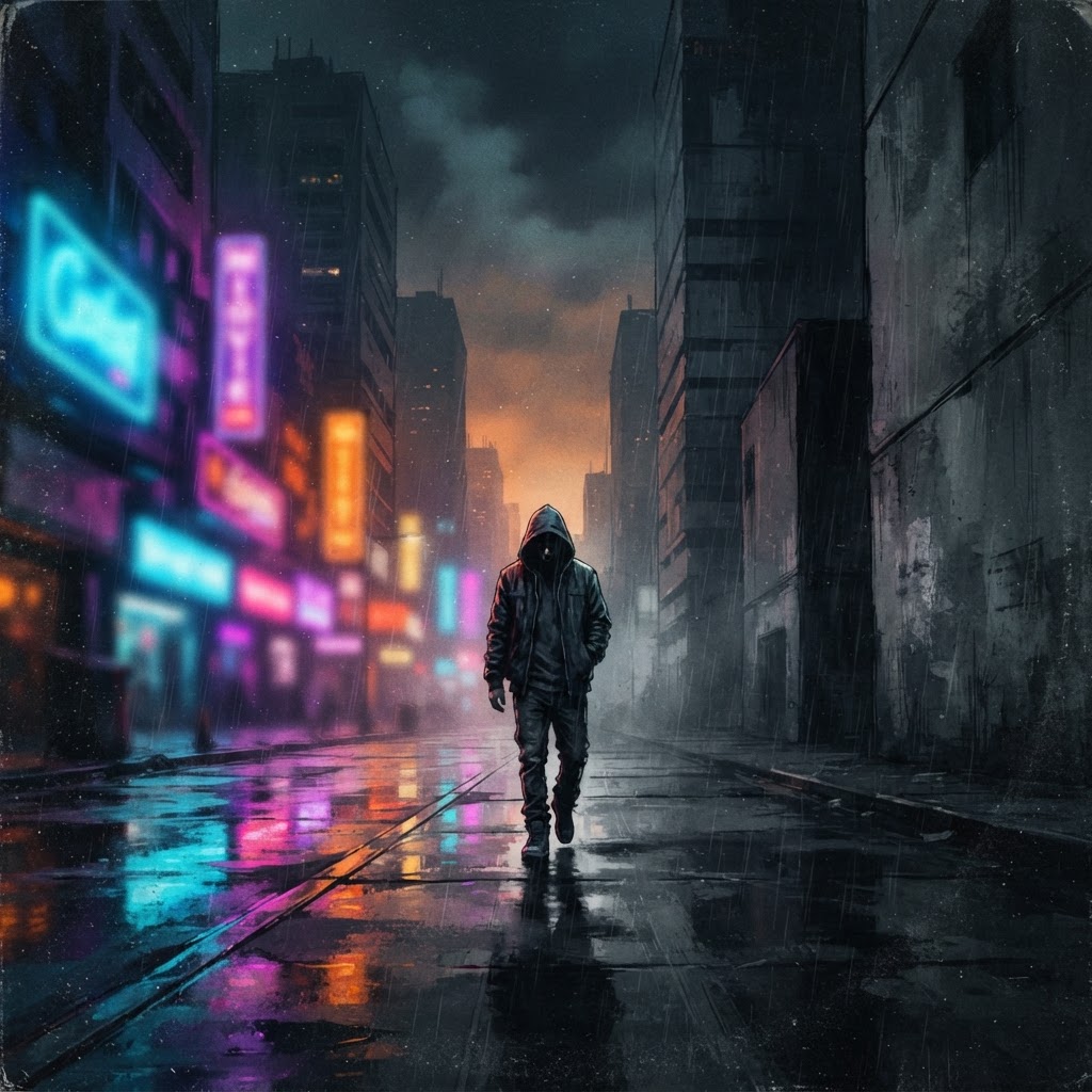 Neon Lights Fade To Grey