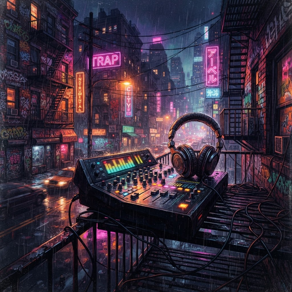 Gritty Urban Night Trap Instrumental