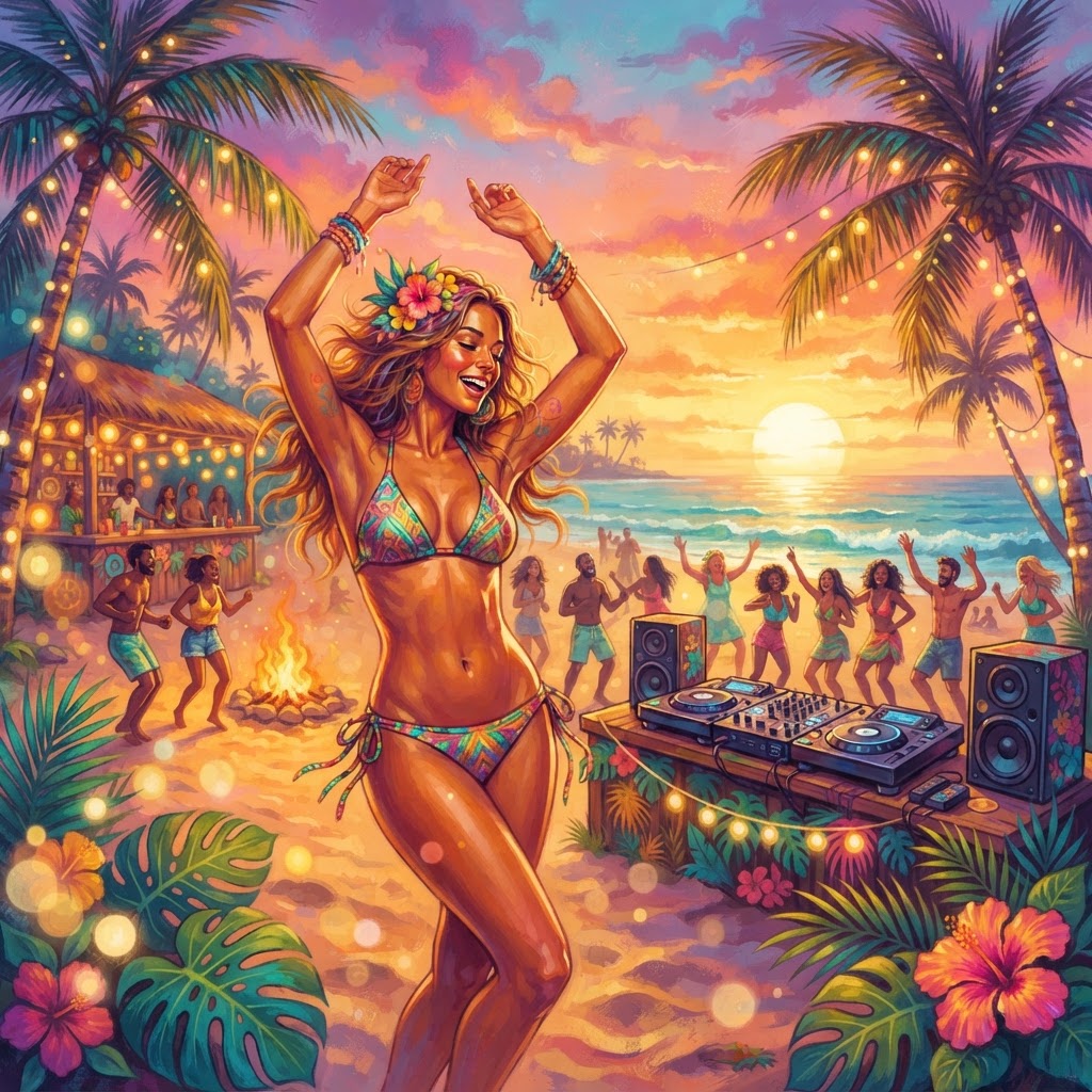 Sun-Drenched Tropical House Groove